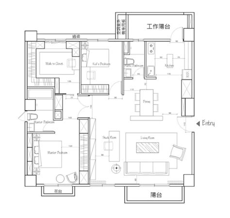 房屋結構圖|建物平面配置圖怎麼看？ 格局、通風、採光的秘密全。